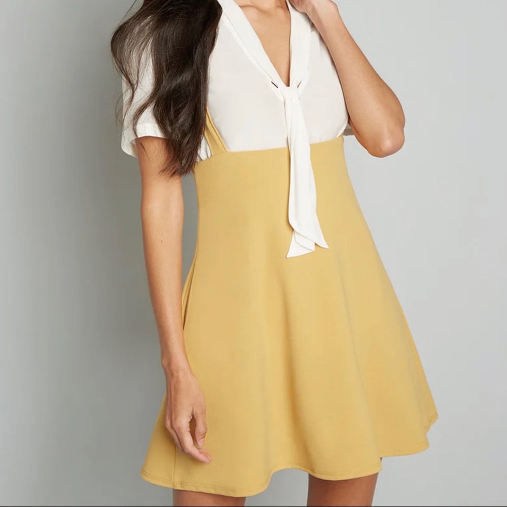 Yellow Overall Jumper
